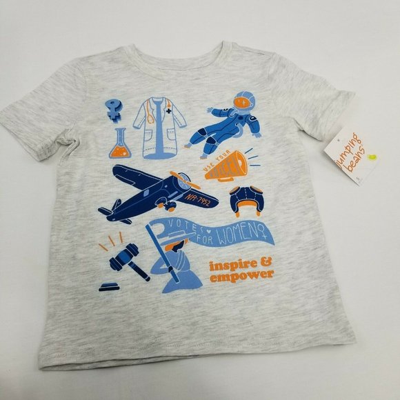 Jumping Beans Other - Youth Boys Jumping Beans  Sporty Gray T-Shirt Size 5, NWT